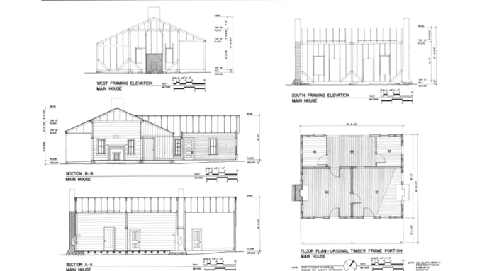 Gig Preview - Design floor plan, foundation and framing planfor city permit