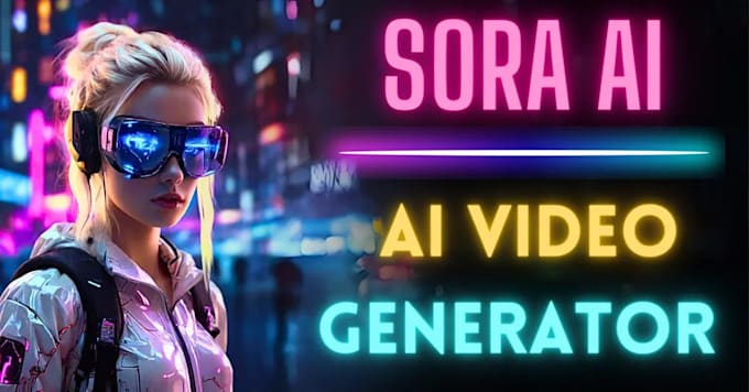 Gig Preview - Create sora ai text to video ai movie trailer animations using advanced ai tools