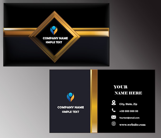 Bestseller - do luxury minimalist business card design