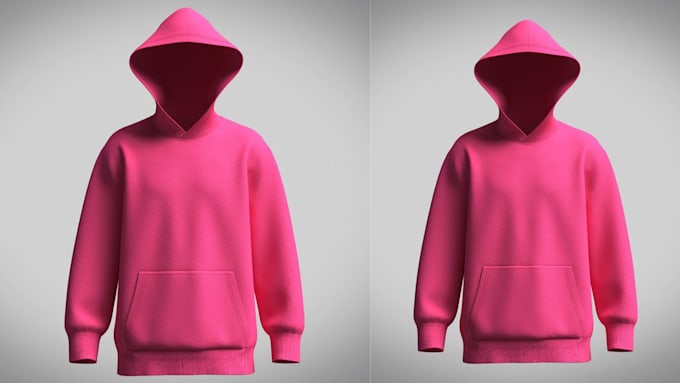 Gig Preview - Do realistic 3d design for trouser hoodies hats caps t shirt clothing animation