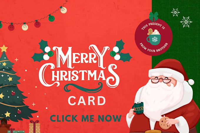 Gig Preview - Do christmas card greeting card and  invitation cards