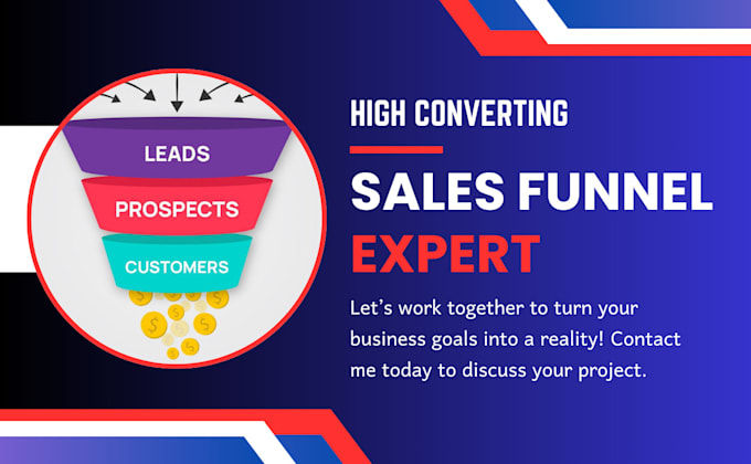 Gig Preview - Do sales funnel on convertri, thrivecart, systeme io, simvoly, clickfunnel 2 0