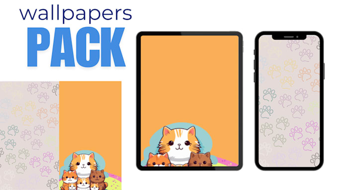 Gig Preview - Do give wallpaper pack and create