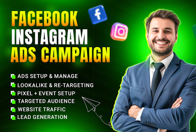 Gig Preview - Run facebook and instagram ads campaigns for marketing