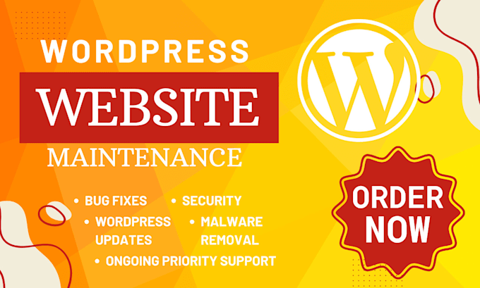 Gig Preview - Provide website maintenance and support, wordpress updates, as a website manager