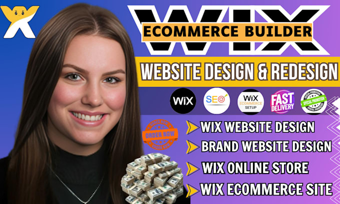 Gig Preview - Develop wix landing page, wix website, wix website redesign, or wix online setup