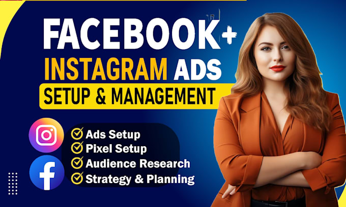 Bestseller - setup and manage facebook ads campaign, instagram ads, marketing expert