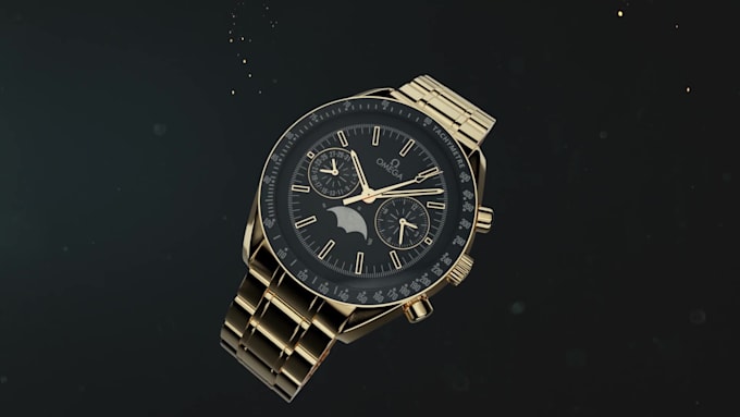 Gig Preview - Do 3d cgi 3d wristwatch design, 3d watch animation, 3d product design for watch