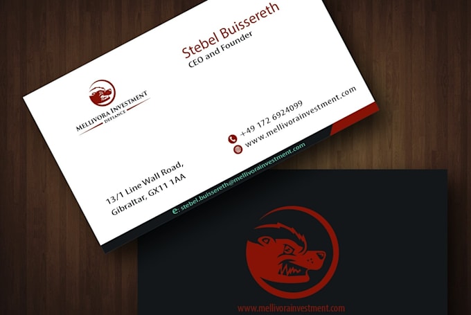 Gig Preview - Create a minimalist creative business card and logo design modern