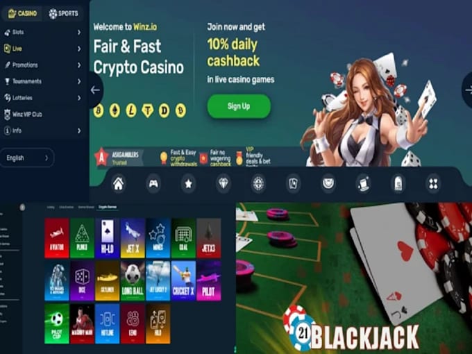 Gig Preview - Develop bc bet game clone, crash game, slot, sport bet, crypto igaming website