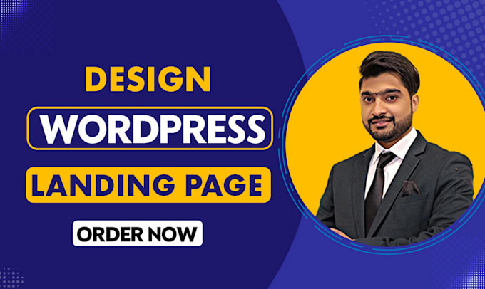 Bestseller - design wordpress landing page or elementor landing page as elementor expert