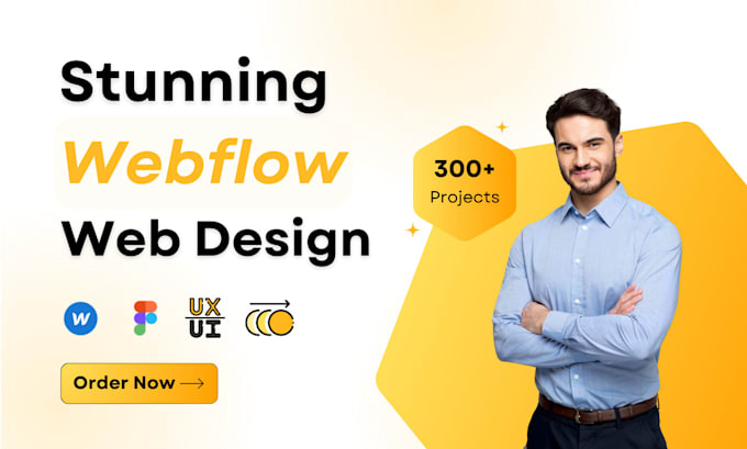 Gig Preview - Design webflow website, figma to webflow design or developer