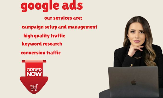 Gig Preview - Be a google ads  PPC campaign advertising marketing