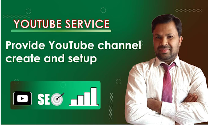 Bestseller - provide youtube channel create setup management