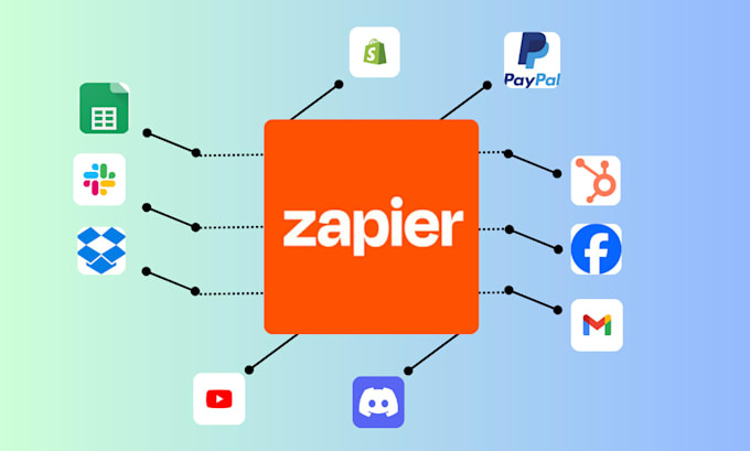 Gig Preview - Automate your tasks with zapier workflows