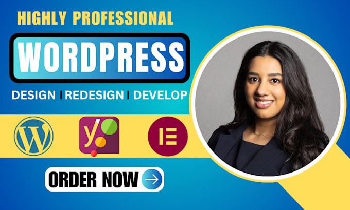 Gig Preview - Create, build landing page and complete business wordpress website from scratch