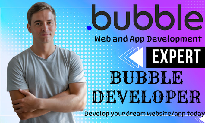 Gig Preview - Bubble api developer bubble io website, flutter app development, saas bubble mvp