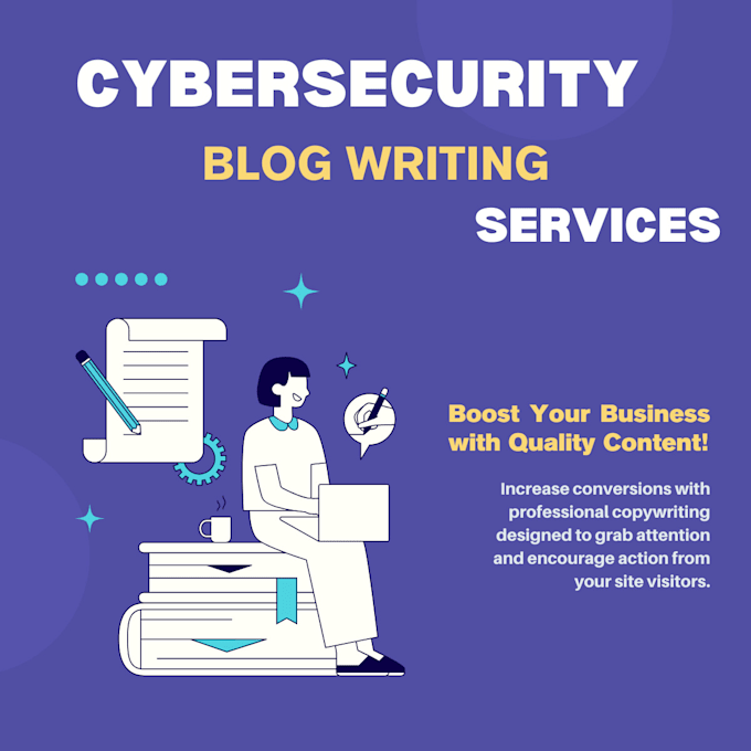 Gig Preview - Write cyber security content blogs articles reports and sops