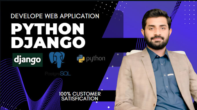 Gig Preview - Develop django, python, react js website, frontend backend full stack developer