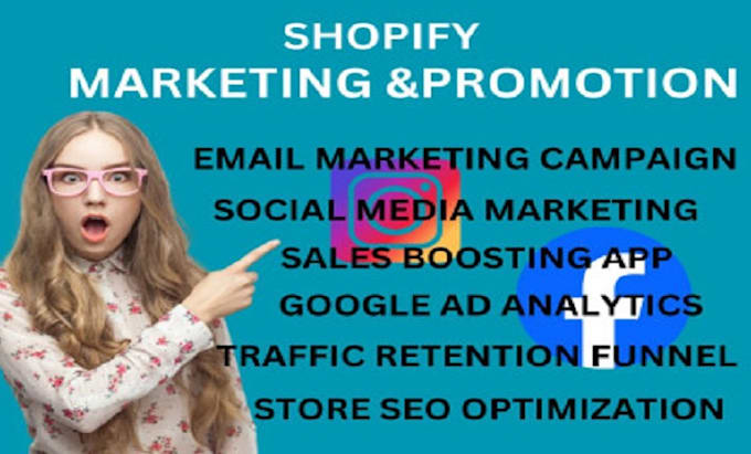 Bestseller - do shopify ecommerce marketing, social media marketing, shopify store promotion