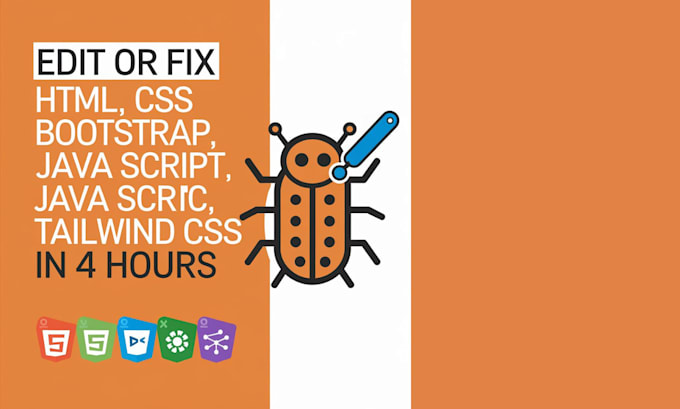 Bestseller - fix any bugs, error in html, css, php, javascript in 4hours