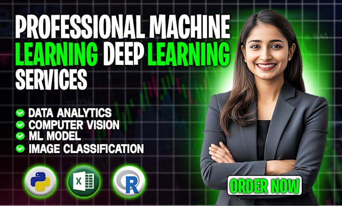 Gig Preview - Do machine learning, deep learning and computer vision projects in python