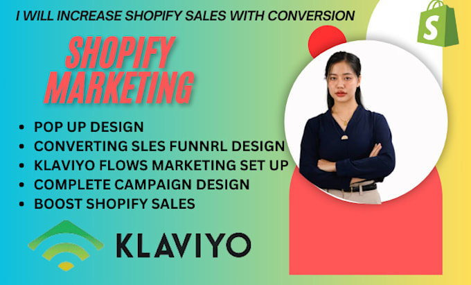 Gig Preview - Increase shopify sales, shopify marketing, ecommerce marketing, email marketing