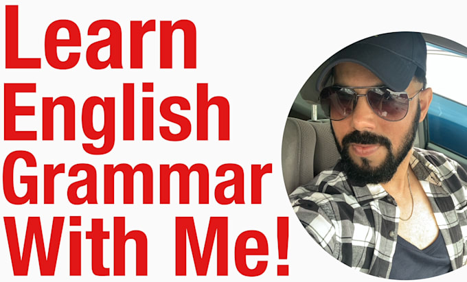 Gig Preview - Be your english grammar tutor