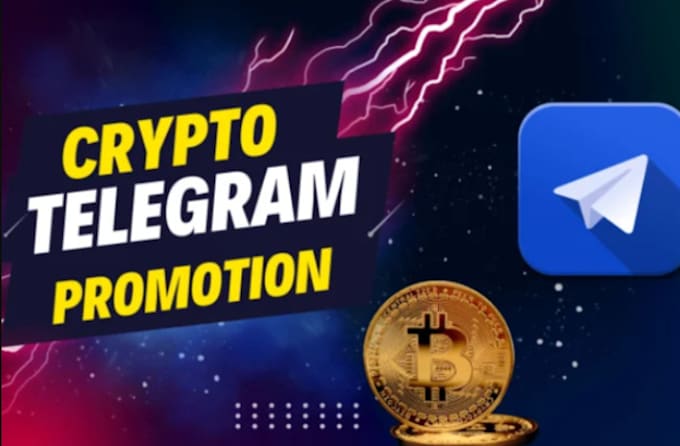 Gig Preview - Grow crypto, token, telegram promotion, telegram subscriber with telegram users