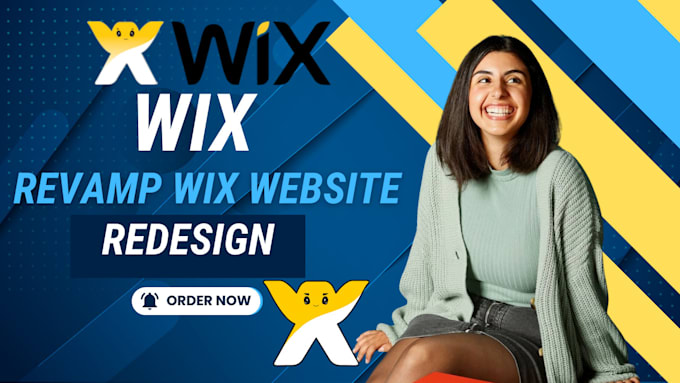 Gig Preview - Revamp update wix website redesign wix ecommerce website with wix landing page