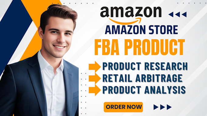 Gig Preview - Do amazon fba set up, arbitrage product research, fba product research and leads