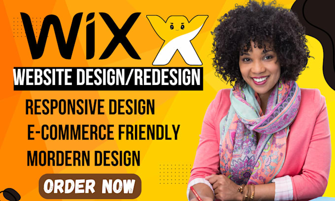 Gig Preview - Wix website redesign wix website design build wix website redesign wix design