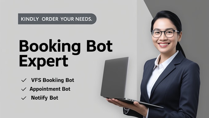 Gig Preview - Build tls appointment booking bot, USA visa, bls booking bot, captcha bot