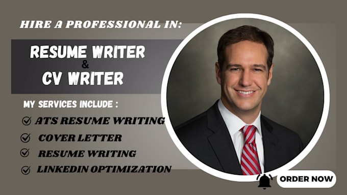 Gig Preview - Professionally write and upgrade your resume cover letter cv linkedin