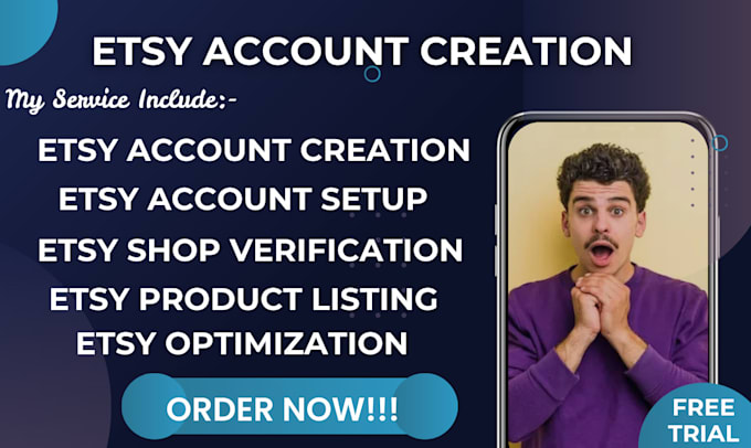 Bestseller - create USA etsy marketplace, do etsy setup including verification within a day