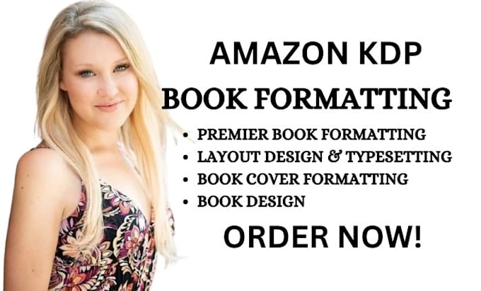 Gig Preview - Do amazon kdp book formatting, kdp book promotion, amazon kindle publishing