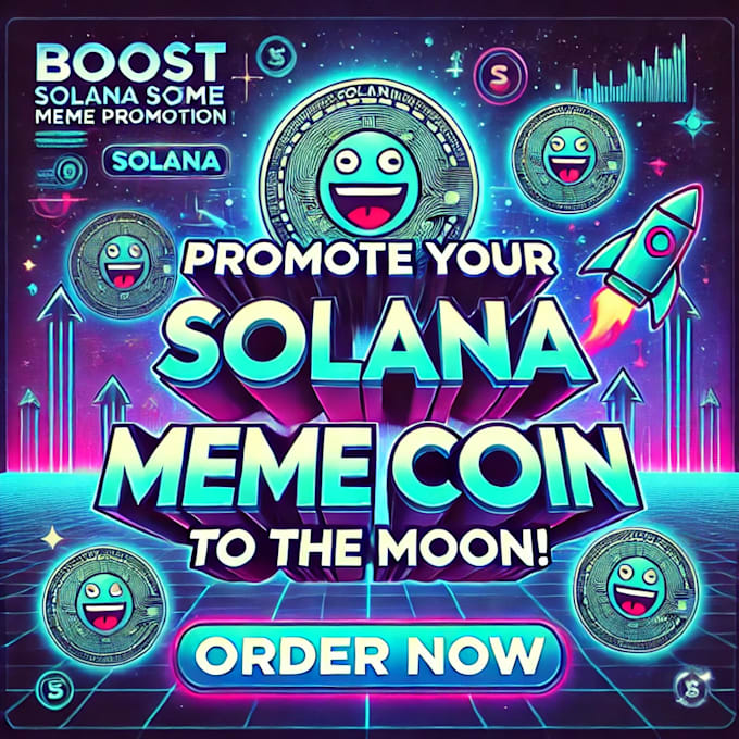 Gig Preview - Solana meme coin meme coin promotion solana meme coin promotion