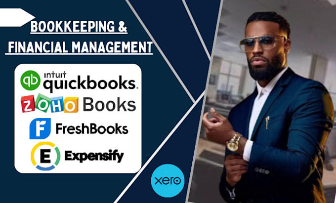 Gig Preview - Do quickbooks xero zohobooks freshbooks expensify accounting and bookkeeping