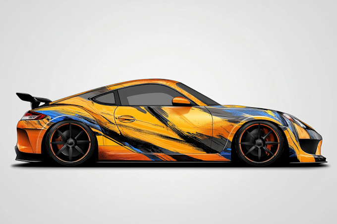 Gig Preview - Do design a professional wrap for your car, bus, truck