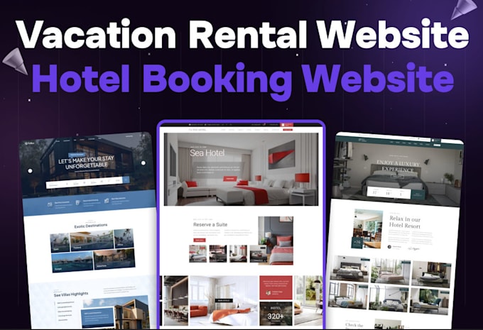 Gig Preview - Make wordpress vacation rental website, direct booking website for airbnb biz