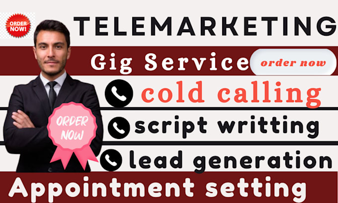 Gig Preview - Do us,uk, spain telemarketing call, cold calling ,b2c calls appointment setting