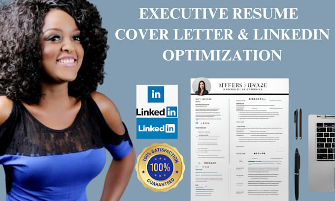 Gig Preview - Deliver the full executive resume writing service and linkedin profile