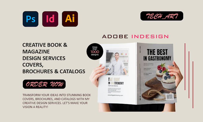 Bestseller - design a marketing flyer, business brochure, magazine and catalog