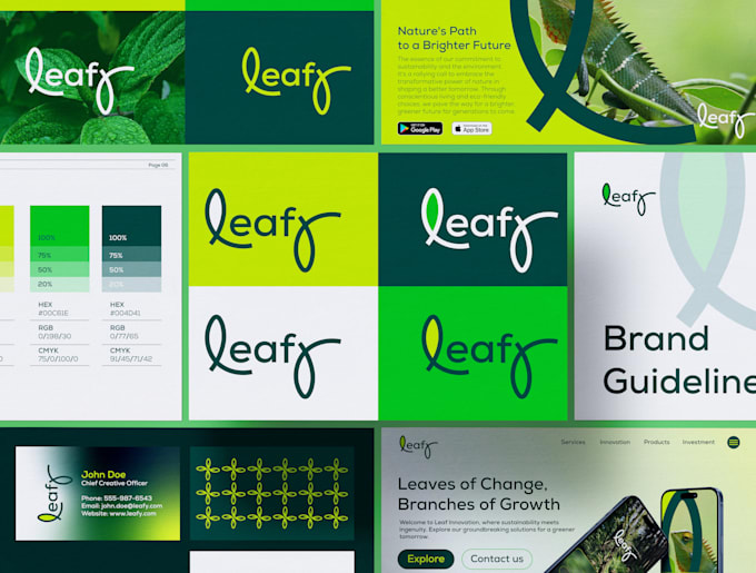 Gig Preview - Do brand logo design with complete style guide book