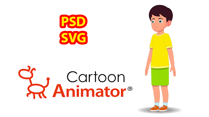 Gig Preview - Rig your character in cartoon animator 4 cartoon animator 5