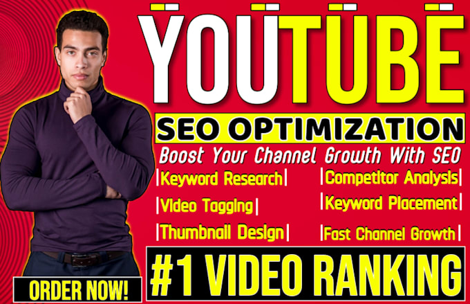 Gig Preview - Fast USA youtube promotion, video SEO, channel optimization, rumble promotion