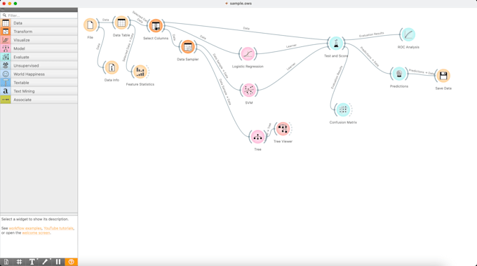 Gig Preview - Data mining projects using orange