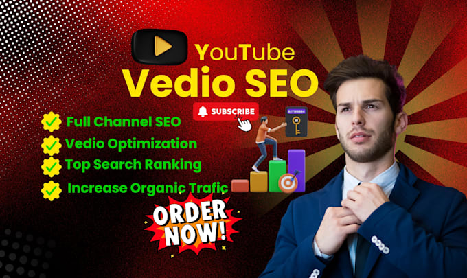 Gig Preview - Elite youtube video SEO for your channel organic growth