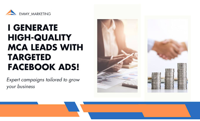 Gig Preview - Generate highly quality mca leads through facebook ads