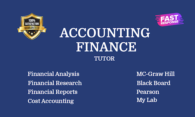 Gig Preview - Do accounting finance bookkeeping financial analysis accounting courses